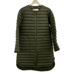 TRADITIONAL WEATHERWEAR(トラディショナルウェザーウェア) ダウンコート サイズ32 S レディース - カーキ 長袖/収納袋付き/秋/冬