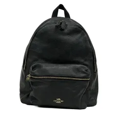 COACH(コーチ) リュックサック チャーリー ペブルド レザー バックパック F29004 ダークネイビー レザー
