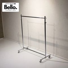 インダストリアル】クロムスタイル ガス管ハンガーラック 幅90cm業務用