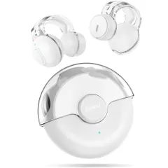 【2024革新のイヤーカフ体験】耳を塞がないイヤホン骨伝導イヤホンのオープンイヤーヘッドホン空気伝導イヤーカフイヤホン58H長時間再生EDR搭載ENCノイズキャンオープンイヤーイヤホンip…