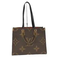 LOUIS VUITTON オンザゴーMM 2WAY トートバッグ モノグラム リバース M45321