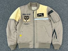 希少 大人気《AVIREX》MA-1(M)BLACK KNIGHTS フライト - メルカリ