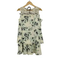 ローラアシュレイ LAURA ASHLEY フラワープリントセットアップ レディース  36