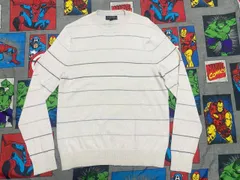 バナナリパブリック ボーダー柄 メリノウールセーター S USA古着 ニット