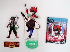 3点セット 魔入りました!入間くん×魔界の主役は我々だ!×animatecafe ボンベ・ゾム 海賊ゾム/缶バッジ/アクリルスタンド