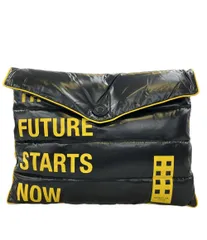 美品 モンクレール セカンドバッグ クラッチバッグ ダウン BUSTA PIUMINO THE FUTURE START NOW メンズ MONCLER