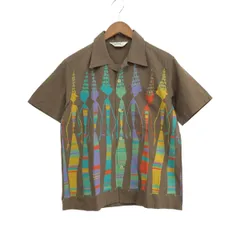 STAR OF HOLLYWOOD スターオブハリウッド スターオブハリウッド//半袖シャツ サイズ:S コットン100%/オープンカラー ブラウン メンズ / 240001159783