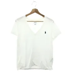 POLO RALPH LAUREN ポロラルフローレン 半袖Vネックカットソー サイズ:L コットン/Tシャツ    ホワイト メンズ / 240001177789