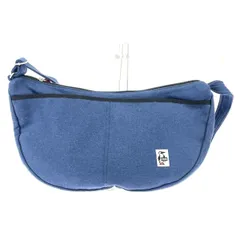 CHUMS チャムス ショルダーバッグ  ロゴ/コットン    ネイビー ユニセックス / 240001178527
