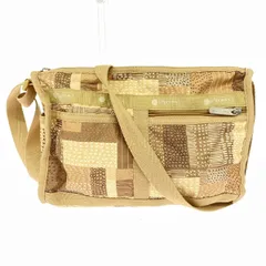LeSportsac レスポートサック ショルダーバッグ  パッチワーク柄/ナイロン    ベージュ レディース / 240001178529