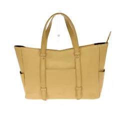 中澤鞄 ナカザワカバン トートバッグ  ロゴ型押し レザー    ベージュ レディース / 240001178885