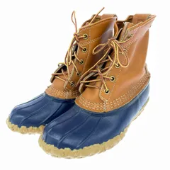 L.L.Bean エルエルビーン ビーンブーツ 表記サイズ:表記なし レザー×ラバー    ブラウン/ネイビー レディース / 240001179465のサムネイル