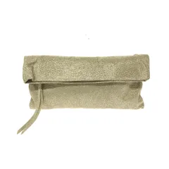 GIANNI CHIARINI ジャンニキアリーニ クラッチバッグ  ストラップ　レザー    ゴールドカラー レディース / 240001180270のサムネイル