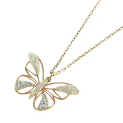SWAROVSKI スワロフスキー ネックレス  バタフライ    ゴールドカラー レディース / 240001180319