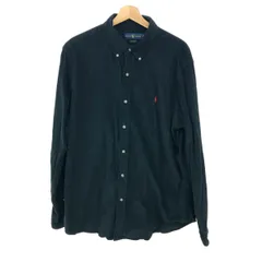 RALPHLAUREN ラルフローレン 長袖コーデュロイシャツ サイズ:XL コットン100％/クラシックフィット/ボタンダウン    ブラック メンズ / 240001180595