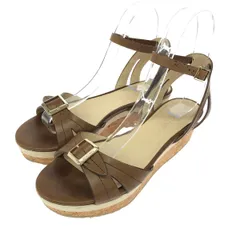 JIMMY CHOO ジミーチュウ サンダル 表記サイズ:36     ブラウン レディース / 240001180771