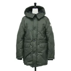 MONCLER モンクレール コート カーキ サイズ:14A(S) | フード付き ミドル ダウン コート ディルク | DIRK ナイロン | キッズサイズ | アウター ジャケット ブルゾン 上着【レディース】【中古】のサムネイル