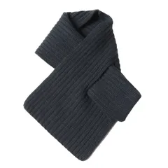 【美品】UNITED ARROWS ユナイテッドアローズ マフラー ネイビー 紺 サイズ:FREE | 24AW オーガニックカシミヤ マフラー | ブランド ファッション アイテム 小物【レディース】【中古】