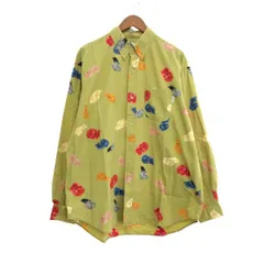 KARL HELMUT カールヘルム 総柄長袖シャツ サイズ:L ボタンダウン/コットン/日本製    カーキ メンズ / 241006002850