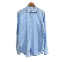 ETRO エトロ ペイズリー柄長袖シャツ サイズ:40 コットン100％    ブルー メンズ / 243001002496