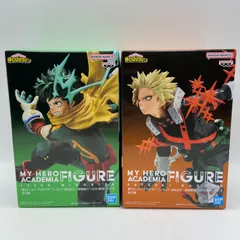 未開封　僕のヒーローアカデミア　2点セット　緑谷出久・爆豪勝己　GiGO限定　ver.３　A　B　プライズ　フィギュア　バンダイ　バンダイナムコ　バンプレスト　（ME28-3256）