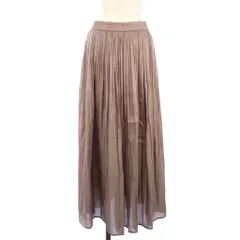 フリークスストア FREAKS STORE プリーツスカート イージー ロング FREE ピンク 201-3160 /TK