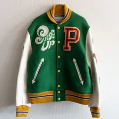 WHITESVILLEレザースリーブ スタジャンスタジアムジャンパー 40 WHITESVILLEレザースリーブ スタジャンスタジアムジャンパー 40