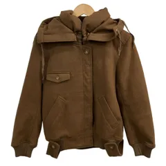 mercibeaucoup(メルシーボークー) ブルゾン サイズ1 S レディース - ブラウン 長袖/冬