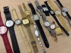 腕時計　まとめ売り⚠️ジャンク品です⚠️56個 送料無料】メンズ レディース 腕時計 まとめ売り 100本 ジャンク品