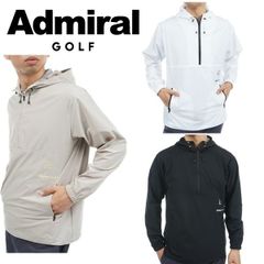 Admiral ゴルフ パッカブル ストレッチ アノラックジャケット ホワイト