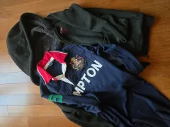 ポロ ラグビー ONE PIECE & GUESS (ゲス) フード ジップアップ / 55