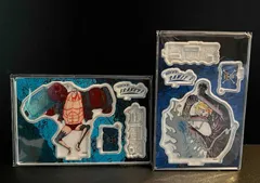 ワンピース バースデイジオラマフィギュア kirat☆ (ボールチェーン付き) 2種セット ( フランキー & サンジ ) アクリルフィギュア