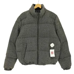 トミーヒルフィガー TOMMY HILFIGER ヘリンボーン ダウンジャケット メンズ import：L 