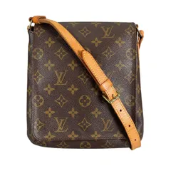 美品 LOUIS VUITTON ルイ・ヴィトン ミュゼットサルサ M51258 ショルダーバッグ モノグラムキャンバス ブラウン レディース【中古】【送料無料】