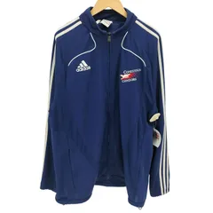 アディダス adidas 00S CLIMA365 企業ロゴ 刺繍 パフォーマンスロゴ 3ストライプ トラック ジャケット メンズ import：L 