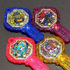 妖怪ウォッチ 妖怪Sメダル 8枚セット 妖怪レジェンドメダル クリスタル