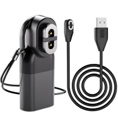 【2本セット】Shokz骨伝導イヤホン用USB充電ケーブル(1m)+USBType-C変換アダプター対応ShokzOpenRun/OpenRunPro/OpenRunMini/Aeropex/OpenComm(旧AfterShokz