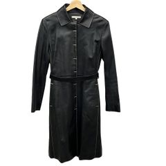 LIMI feu(リミフゥ) コート サイズ2 M レディース - 黒 長袖/春/秋