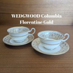 黒壺 WEDGWOOD ウェッジウッド コロンビア フロレンティーン ゴールド