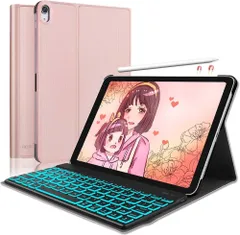 iPad Air 第5世代 キーボード iPad Air 第4世代ケース キーボード付き 10.9インチ iPad pro 11 第1世代 キーボード 11イン チ Bluetoothキーボード 脱着式 多角度　iPad 10.9/11インチ対応ローズゴールド