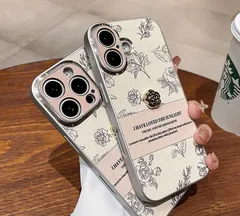 iPhone保護ケース スマホケース 花柄 レザー調  保護ケース対応iPhone17/16/15/14/13/12/11