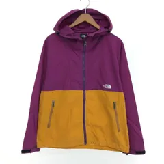 THE NORTH FACE ザノースフェイス コンパクトジャケット サイズ:M ナイロン100％ NP71830   パープル/オレンジ メンズ / 240001179379