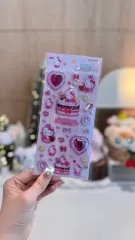 ハローキティ ウサハナ マシュマロ さくらんぼホイップ ステッカー