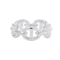 エルメス リング シェーヌダンクル アンシェネPM Enchainee SV925シルバー リングサイズ53 HERMES ジュエリー