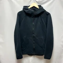 正規品/L NIKE テックパック テックフリース ブラック フルジップアップ フーディー