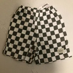 LOOK by BEAMS mini（ルックバイビームスミニ）　キッズ　チェック柄ショートパンツ　オリーブ　110cm　【未使用・タグ付き】