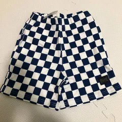 LOOK by BEAMS mini（ルックバイビームスミニ）　キッズ　チェック柄ショートパンツ　ネイビー　120cm・130cm　【未使用・タグ付き】
