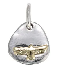 [Four leaf] シルバー 925 ペンダントトップ チャーム チェーン 別売り ネックレス ハワイアンジュエリー アクセサリー (eagle2) 