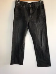 EDWIN503 ストレートジーンズ メンズ W32 L33 ブラック 4061202512230021