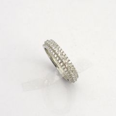 極美品/スワロフスキー リング 11号 52 大粒 パヴェ - メルカリ